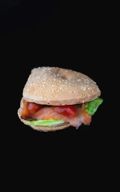 Bagel Salmon Gluten Free by l'Artisan