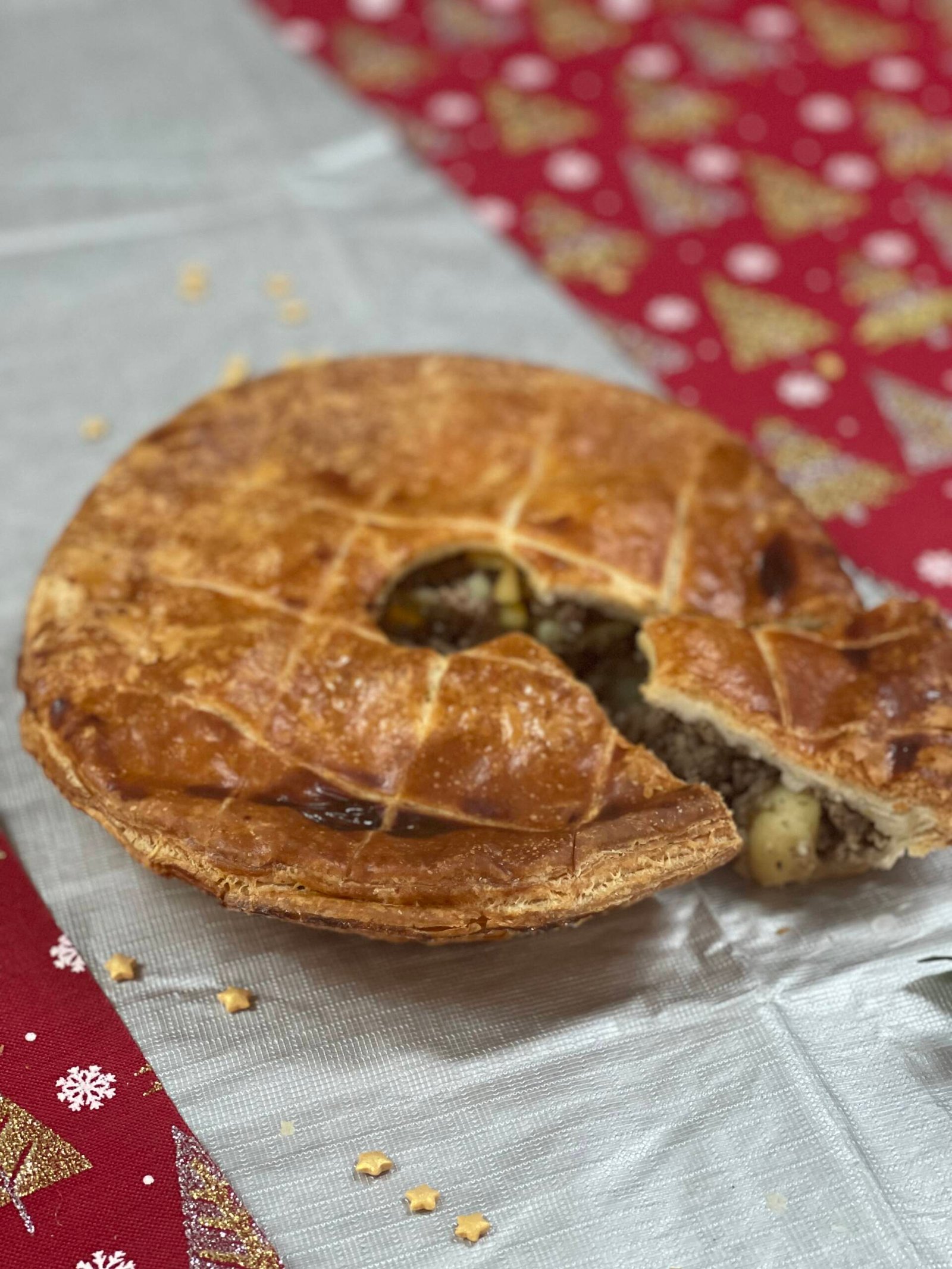 Meat pie 8' - 4/5 serv