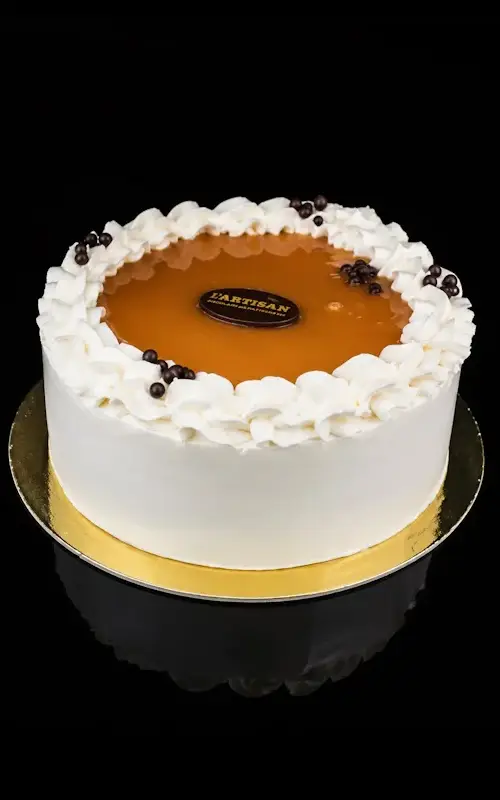 Vanilla caramel Cake Gluten-Free